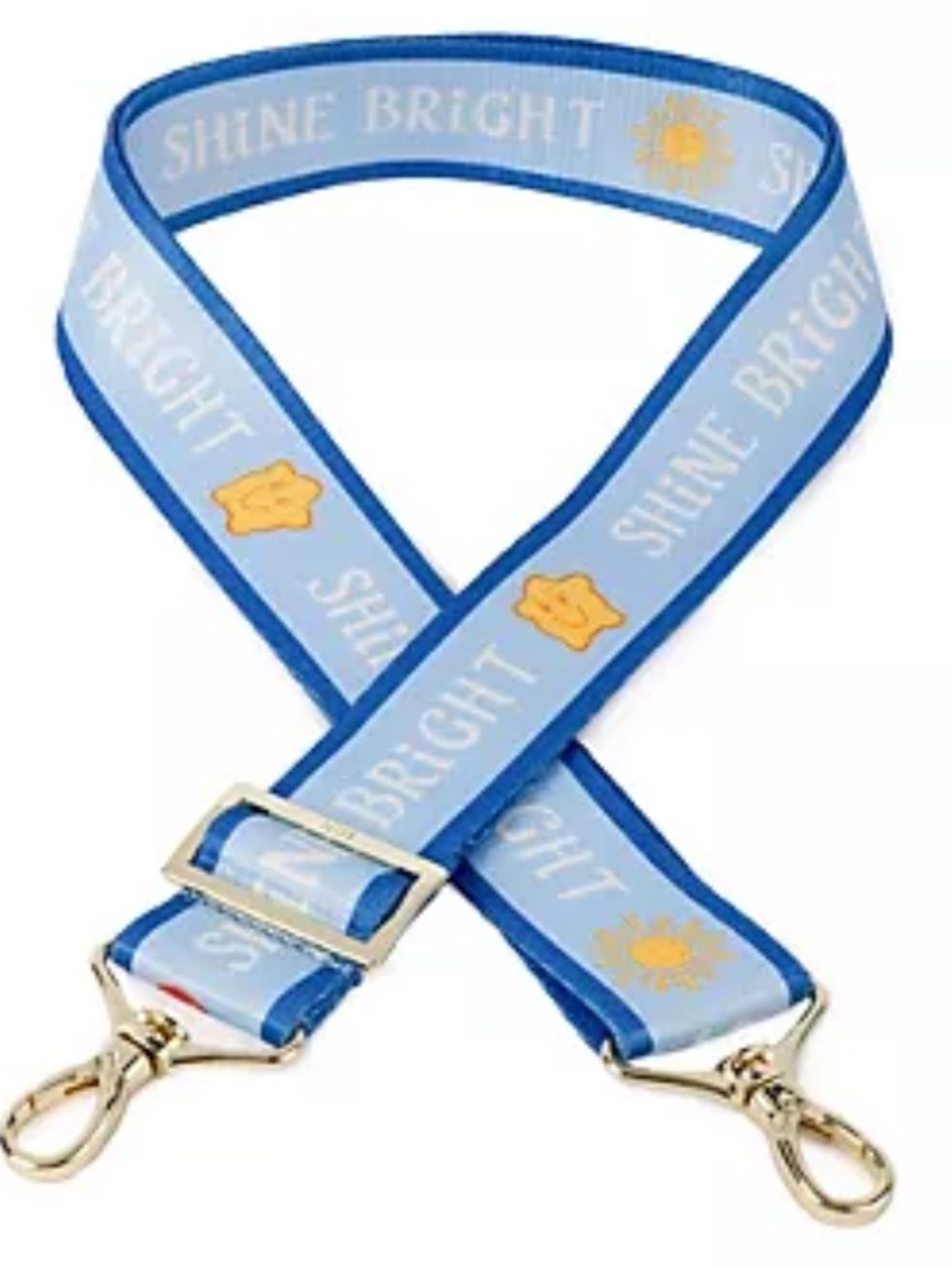 Lug x Care Bears Adjustable Light Blue 'Shine Bright' Bag Strap NEW in Package